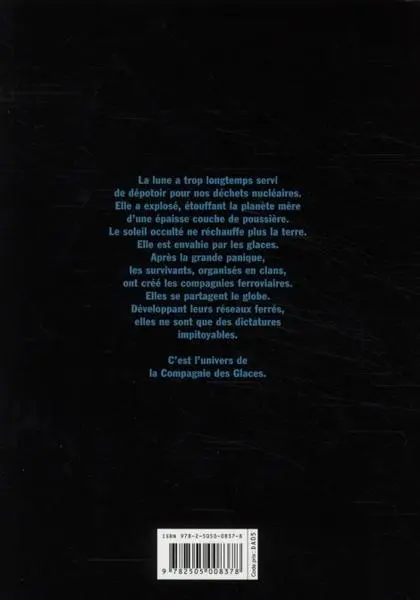 Verso de l'album La Compagnie des glaces Intégrale Volume 3 Cycle La compagnie de la banquise