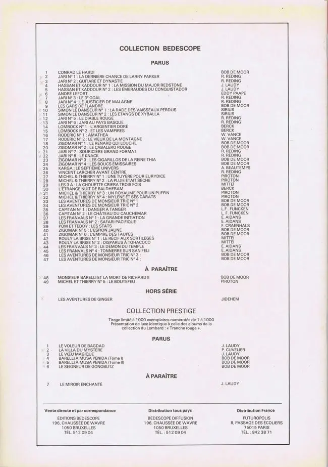 Verso de l'album Les Franval Tome 11 Le démon du temple