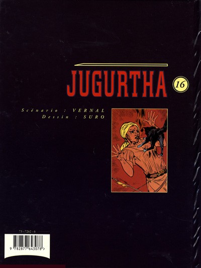 Verso de l'album Jugurtha Tome 16 La fureur sombre