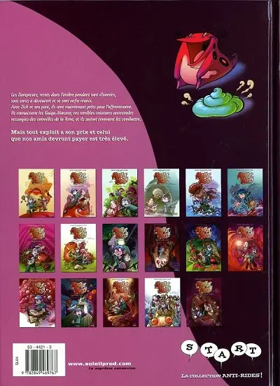 Verso de l'album Monster Allergy Tome 17 Le retour des dompteurs