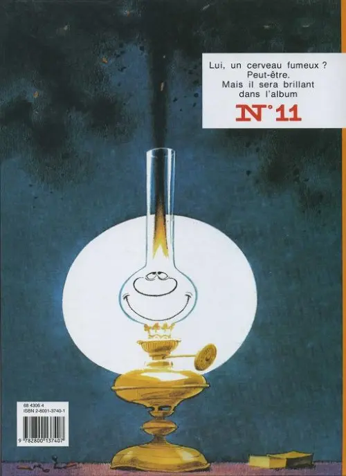 Verso de l'album Gaston Tome 10 Le géant de la gaffe