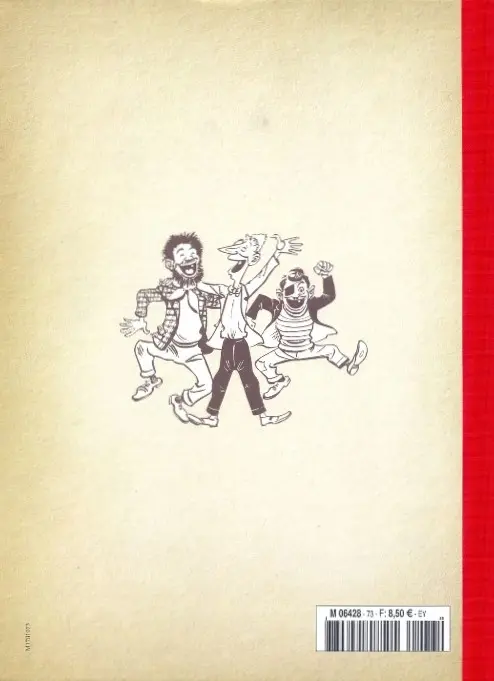 Verso de l'album Les Pieds Nickelés - La collection Tome 74 Les Pieds Nickelés sportifs