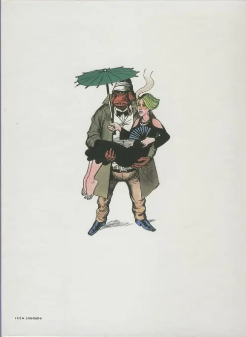 Verso de l'album Bornéo Jo Tome 2 La pierre de passe