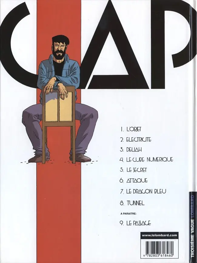 Verso de l'album Capricorne Tome 8 Tunnel
