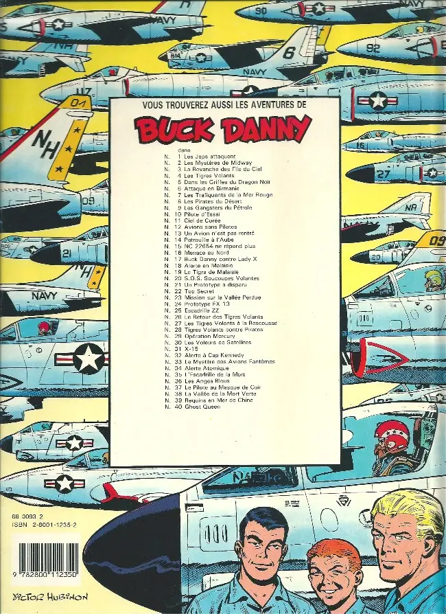 Verso de l'album Buck Danny Tome 39 Requins en mer de Chine