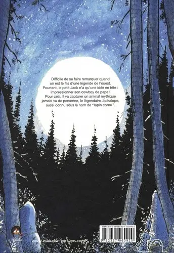 Verso de l'album Jack et le Jackalope