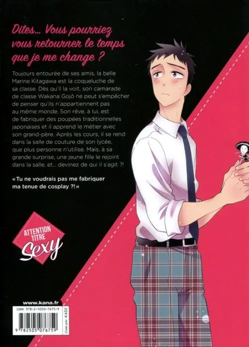 Verso de l'album Sexy Cosplay Doll 1
