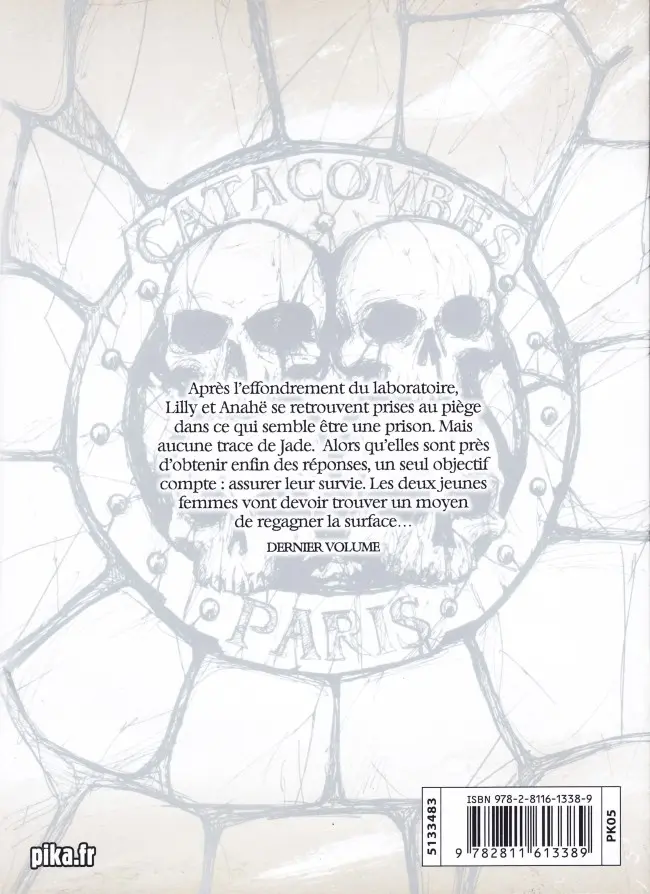 Verso de l'album Catacombes Vol. 4
