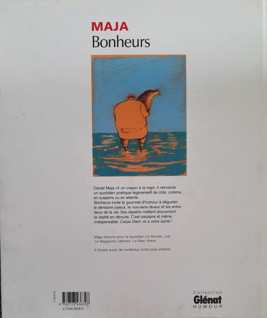 Verso de l'album Majà Bonheurs