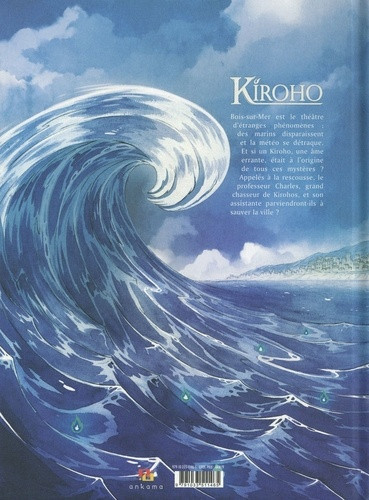 Verso de l'album Kiroho Les disparus de Bois-sur-mer