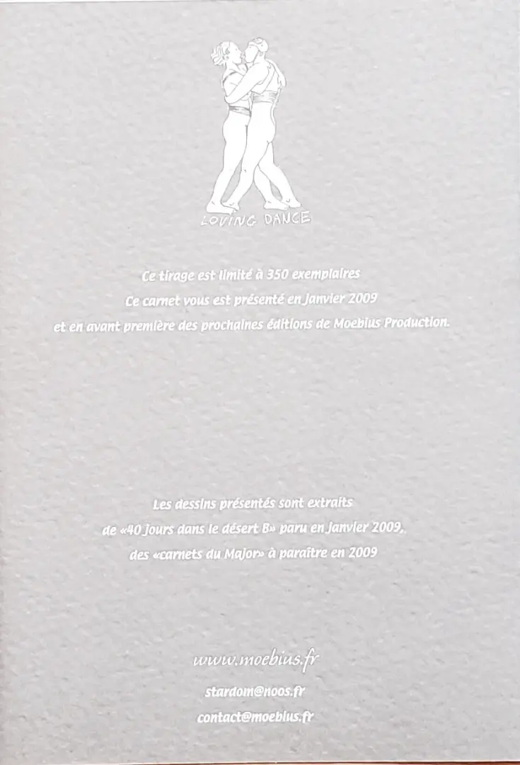 Verso de l'album Une annee pleine d'amour !