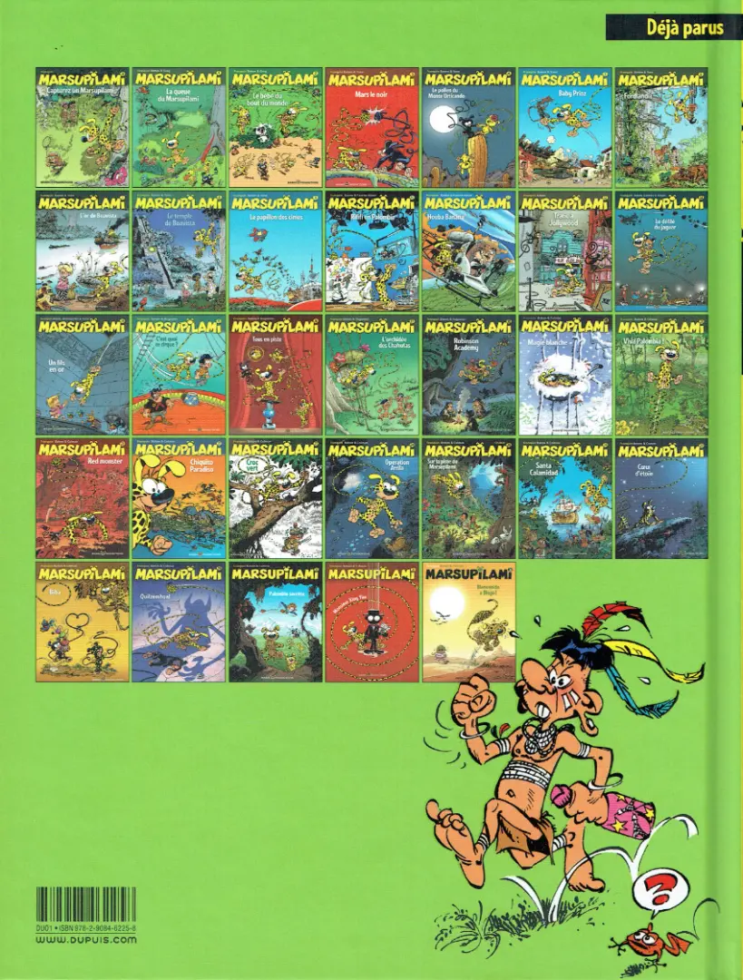 Verso de l'album Marsupilami Tome 6 Fordlandia