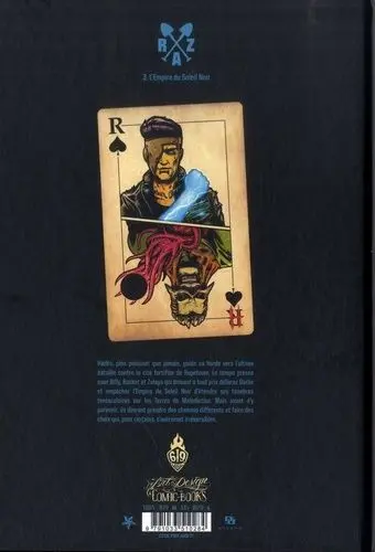 Verso de l'album Rockabilly Zombie Apocalypse Tome 3 L'empire du soleil noir