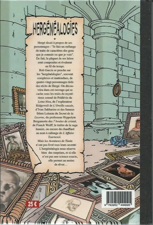 Verso de l'album Hergénéalogies