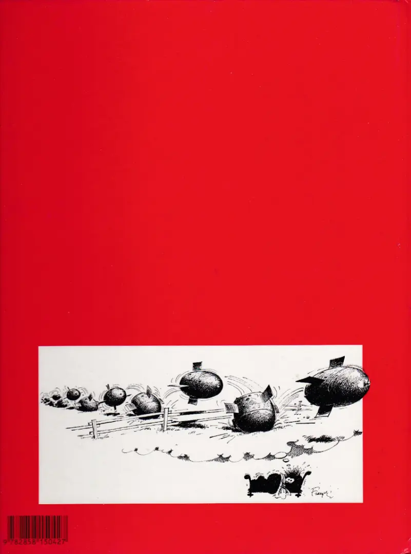 Verso de l'album Idées noires 1