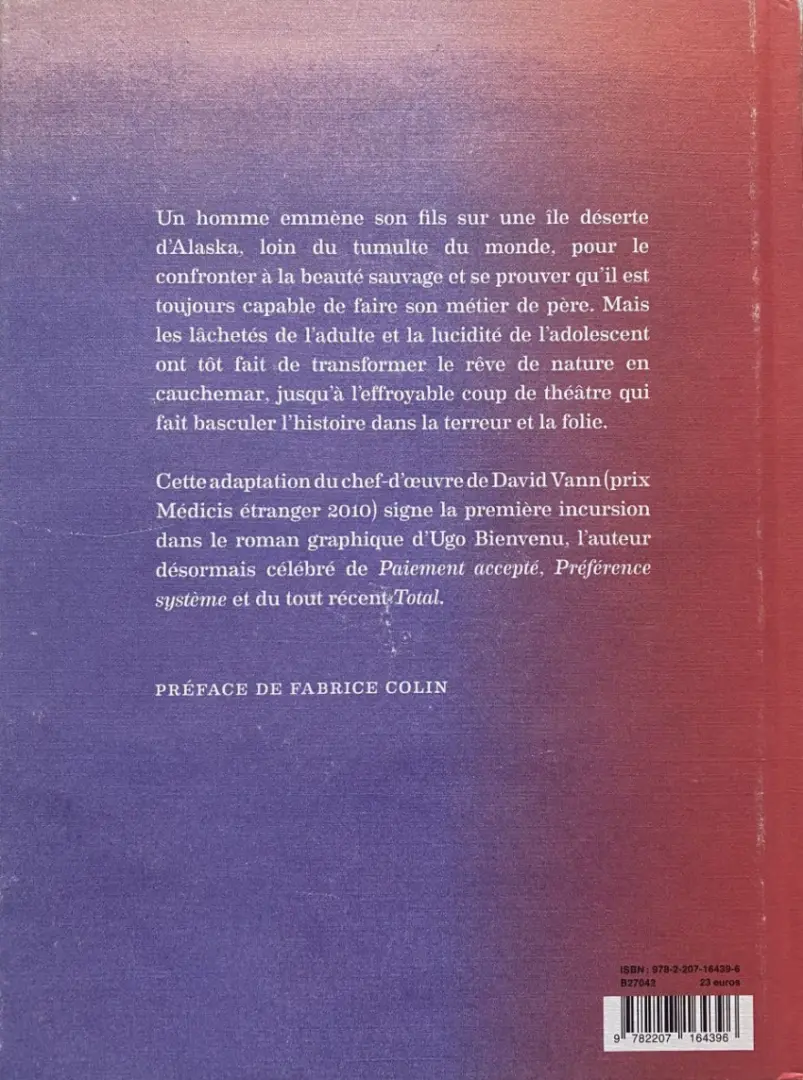 Verso de l'album Sukkwan Island