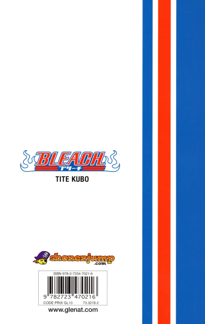 Verso de l'album Bleach Tome 33 The Bad Joke