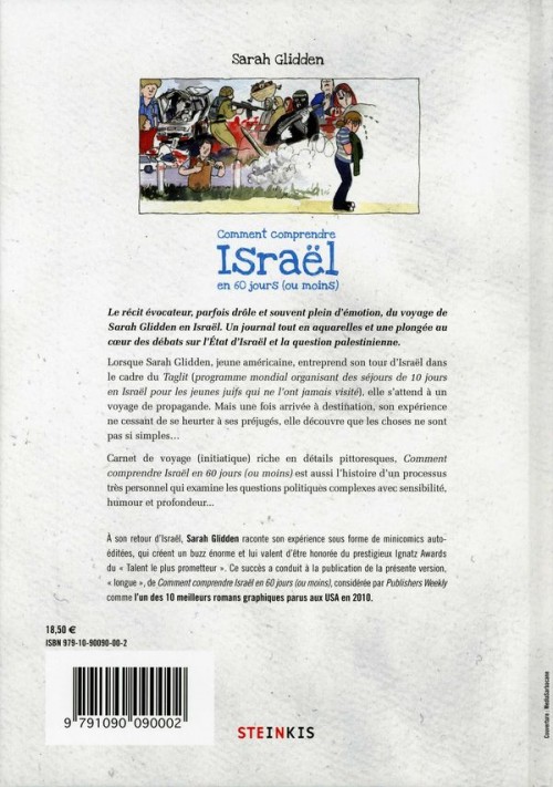 Verso de l'album Comment comprendre Israël en 60 jours (ou moins)