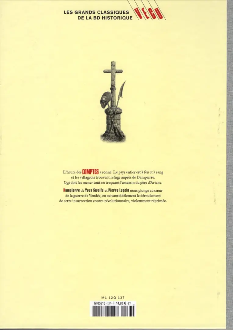 Verso de l'album Les grands Classiques de la BD Historique Vécu - La Collection Tome 138 Dampierre - Tome IX : Point de pardon pour les fi d'garces