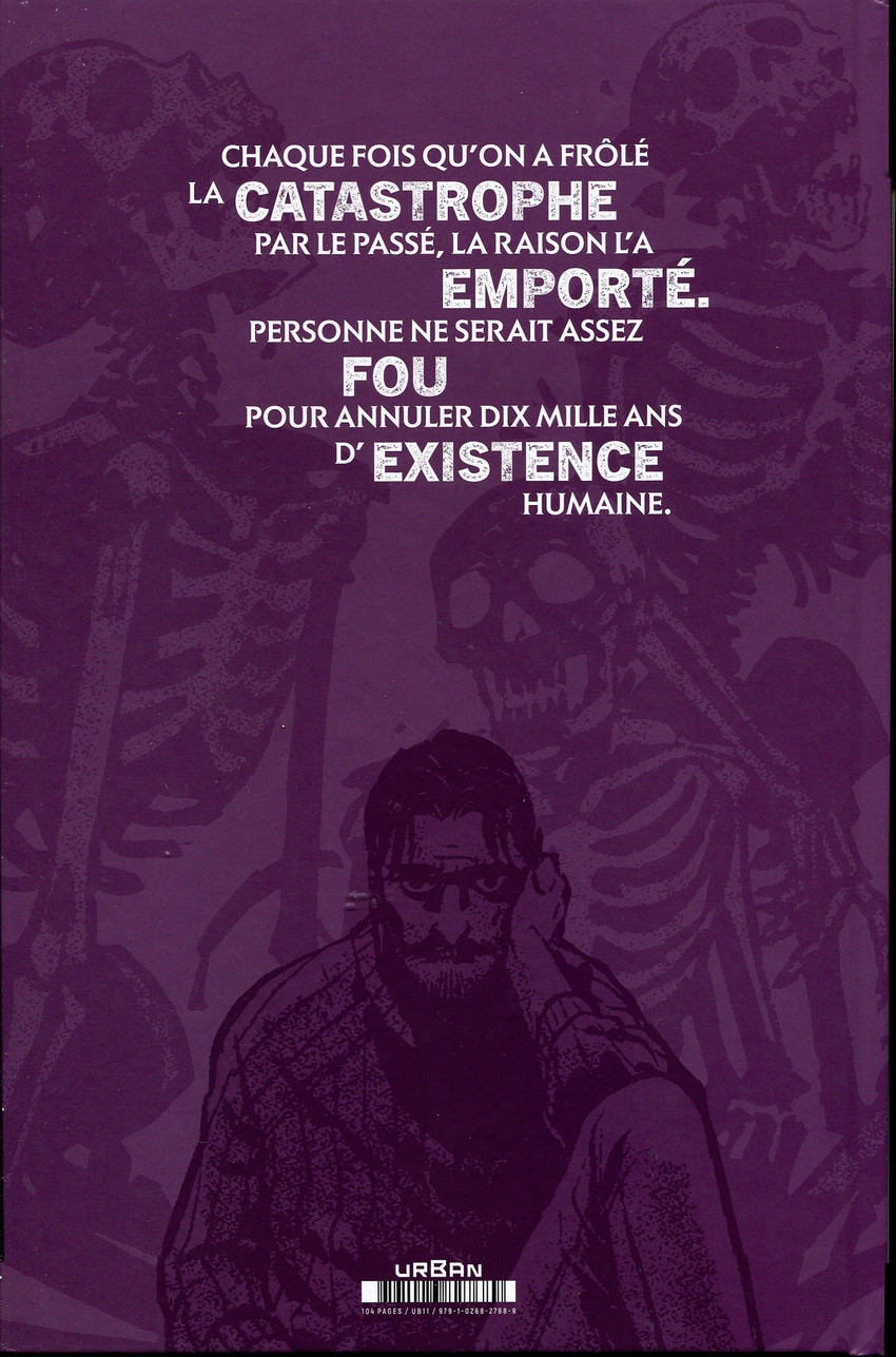 Verso de l'album La Guerre