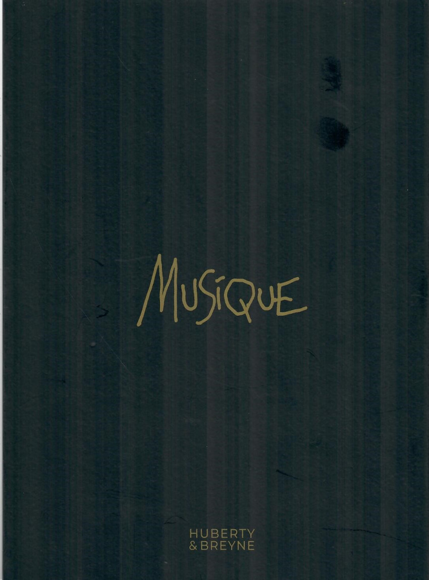 Verso de l'album Musique