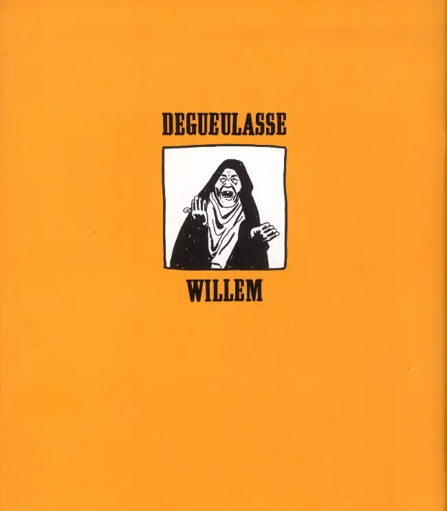 Verso de l'album Dégueulasse