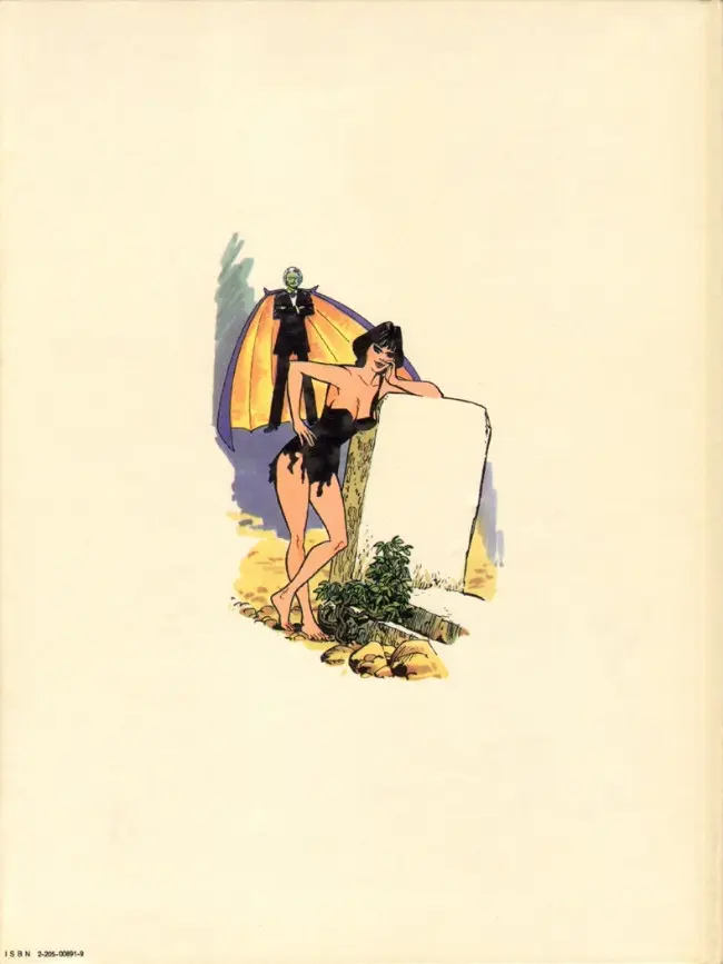 Verso de l'album Dracurella Tome 1