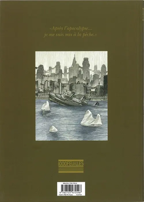 Verso de l'album Entre les ombres