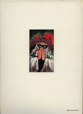 Verso de l'album Le Fantôme de Canterville