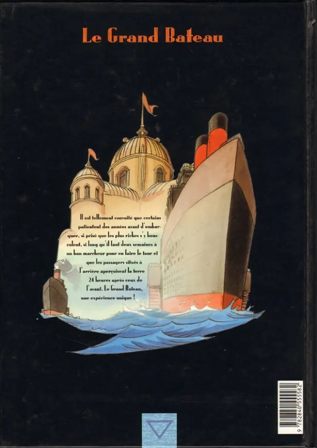 Verso de l'album Le Fond du monde Tome 5 Le grand bateau