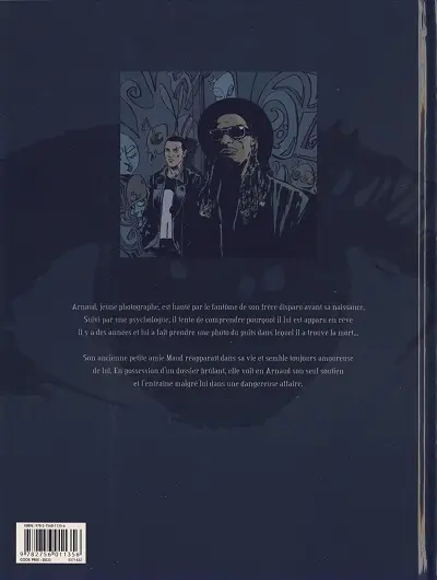 Verso de l'album Le 3e Œil Tome 1 Arnaud
