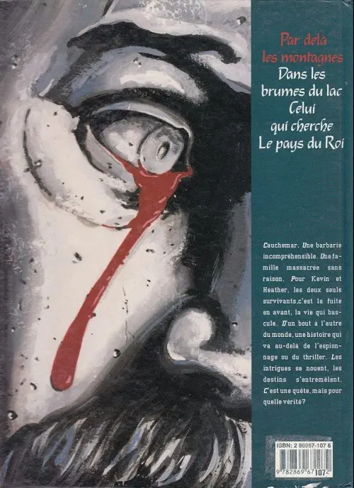 Verso de l'album Les Héritiers Tome 1 Par delà les montagnes