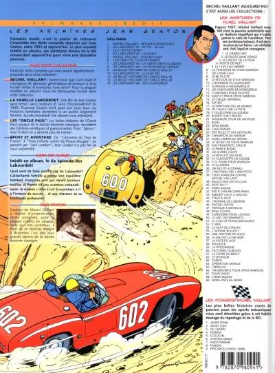 Verso de l'album Les Labourdet #6 Jeux dangereux