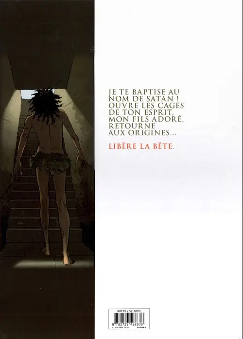 Verso de l'album Lucifer Sam Tome 1 Les portes de l'enfer