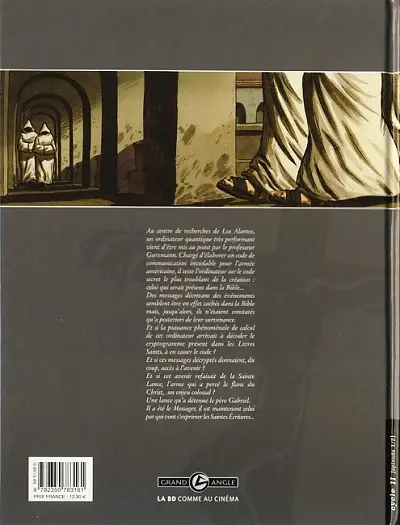 Verso de l'album Le Messager Tome 4 Demain, les écritures...