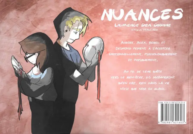 Verso de l'album Nuances