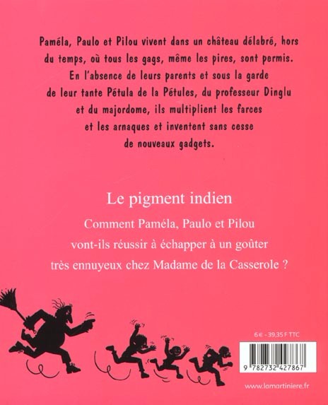 Verso de l'album Les Pétules Tome 3 Le pigment indien