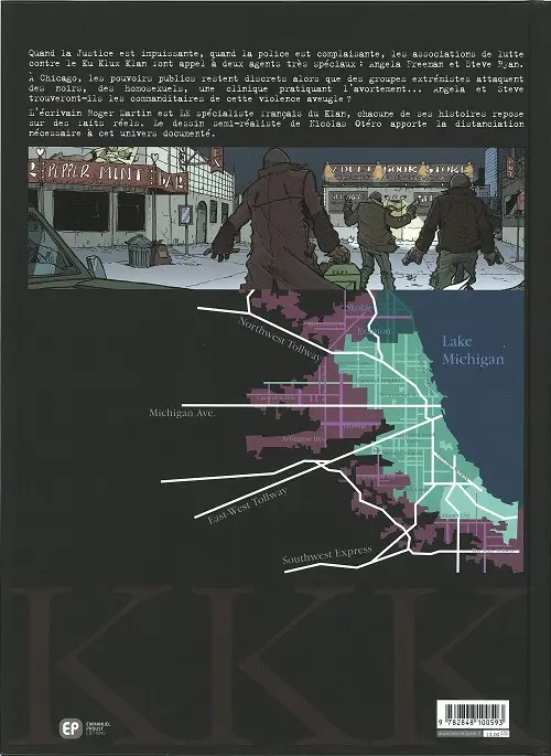 Verso de l'album Amerikkka Tome 4 Les aigles de Chicago