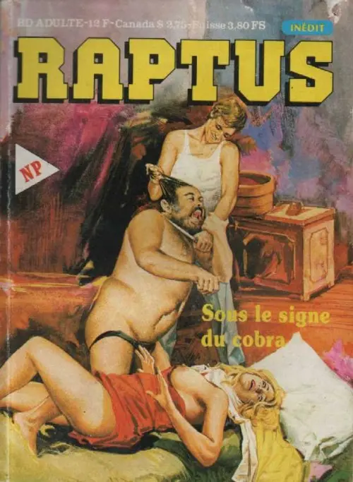 Couverture de l'album Raptus Tome 1 Sous le signe du cobra