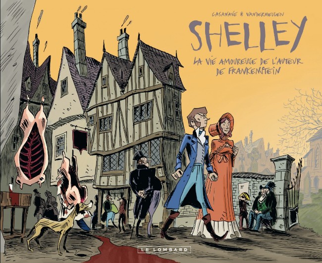 Couverture de l'album Romantica Tome 1 Shelley - La vie amoureuse de l'auteur de Frankenstein