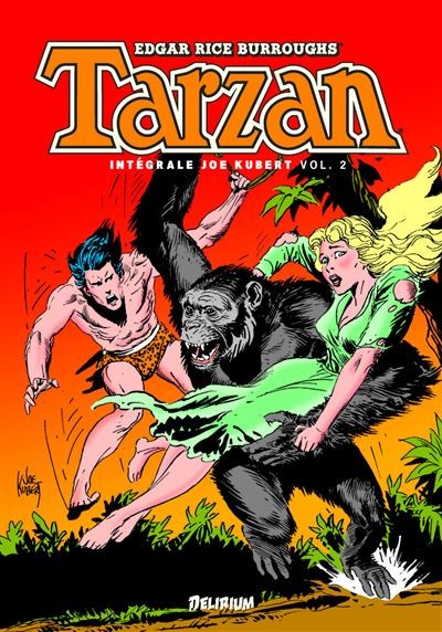 Couverture de l'album Tarzan Intégrale joe kubert vol. 2