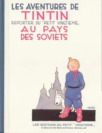 Couverture de l'album Tintin Tome 1 Tintin au pays des Soviets
