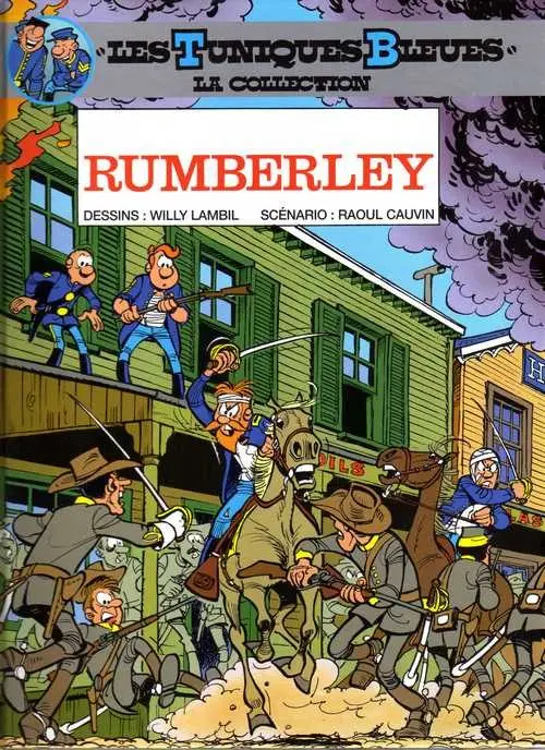 Couverture de l'album Les Tuniques Bleues La Collection (Dupuis) Tome 15 Rumberley