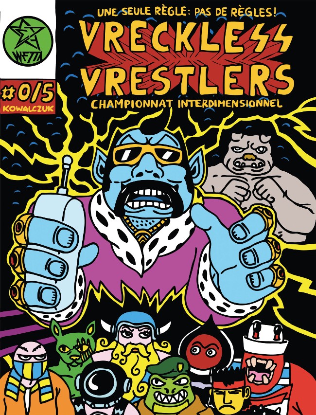 Couverture de l'album Vreckless Vrestlers Tome 0 Vreckless Vrestlers : Championnat interdimensionnel