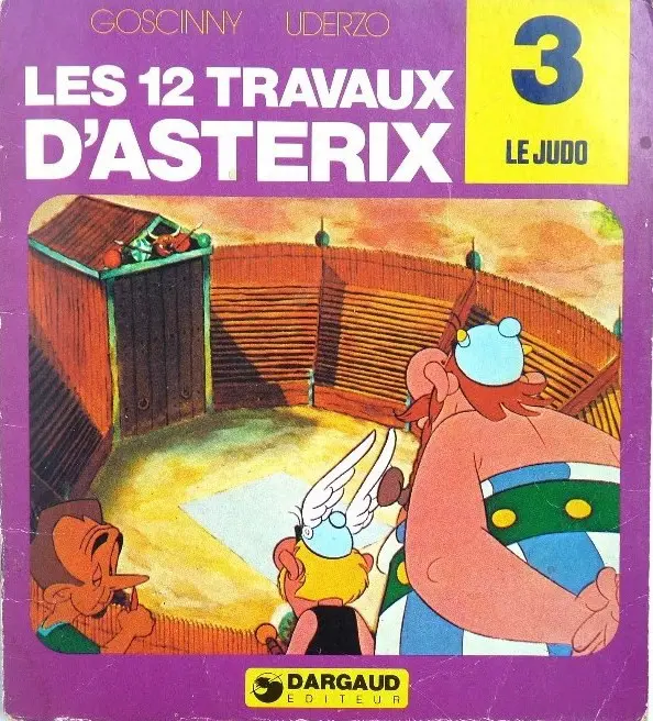 Couverture de l'album Les 12 travaux d'Astérix Tome 3 Le judo