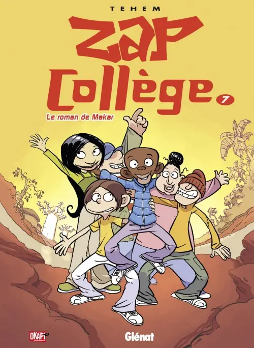 Couverture de l'album Zap collège Tome 7 Le roman de Makar