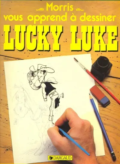 Couverture de l'album Morris vous apprend à dessiner Lucky Luke