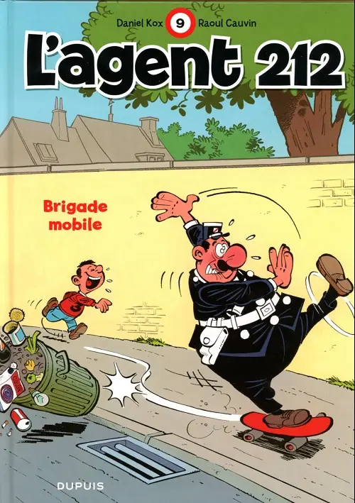 Couverture de l'album L'Agent 212 Tome 9 Brigade mobile