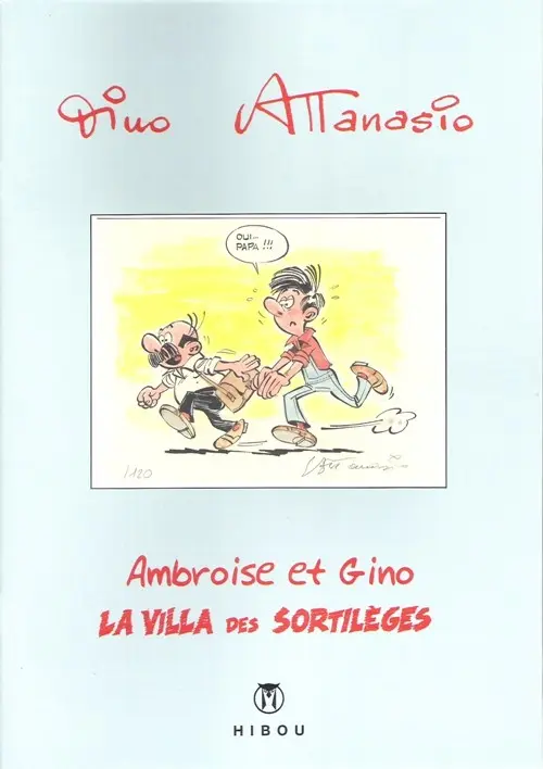 Couverture de l'album Ambroise & Gino Tome 3 La villa des sortilèges