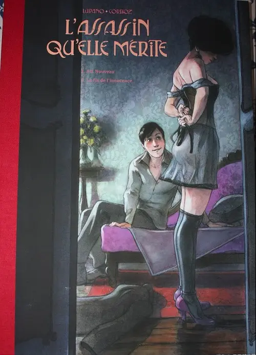Couverture de l'album L'Assassin qu'elle mérite 1. Art Nouveau / 2. La fin de l'innoncence
